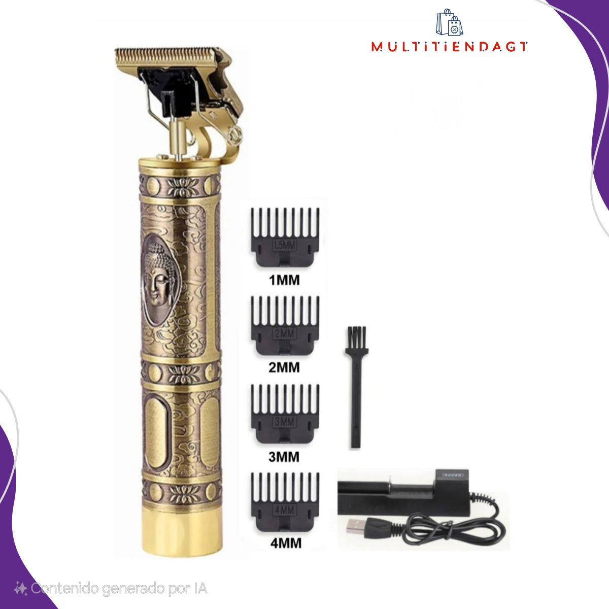 Maquina de afeitar Buda BZ-T99 Profesional Recargable