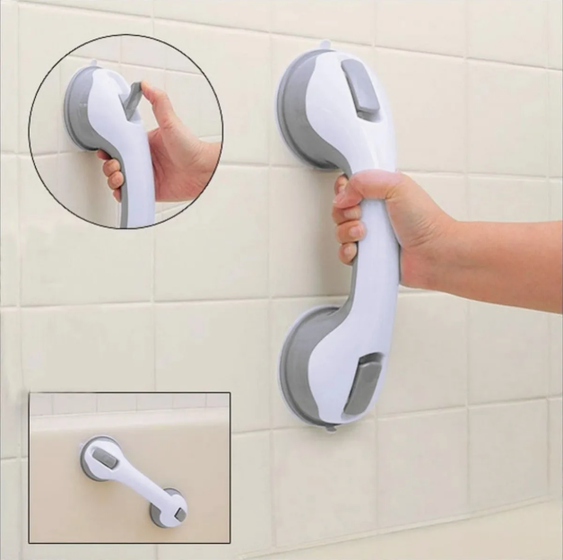 2 BARRAS DE SEGURIDAD ANTIDESLIZANTE PARA EL BAÑO