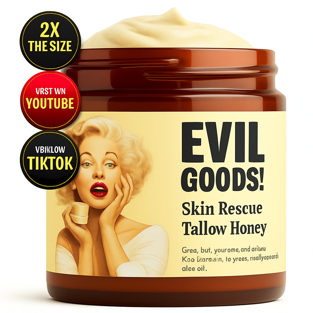 EVIL GOODS- Crema Hidratante Natural