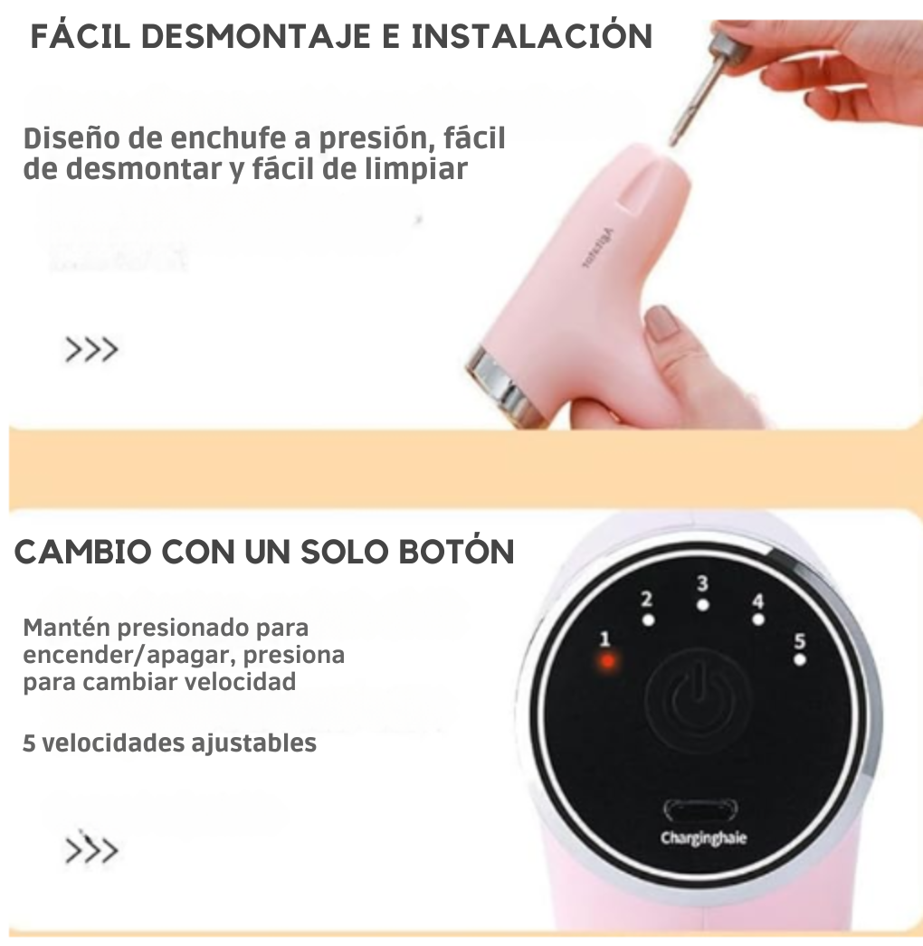 BATIDORA PICATODO INALÁMBRICA RECARGABLE