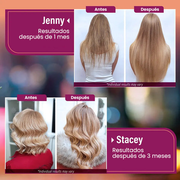 HAIR GROWTH 🌸 Vitaminas para el Crecimiento del Cabello para Mujeres