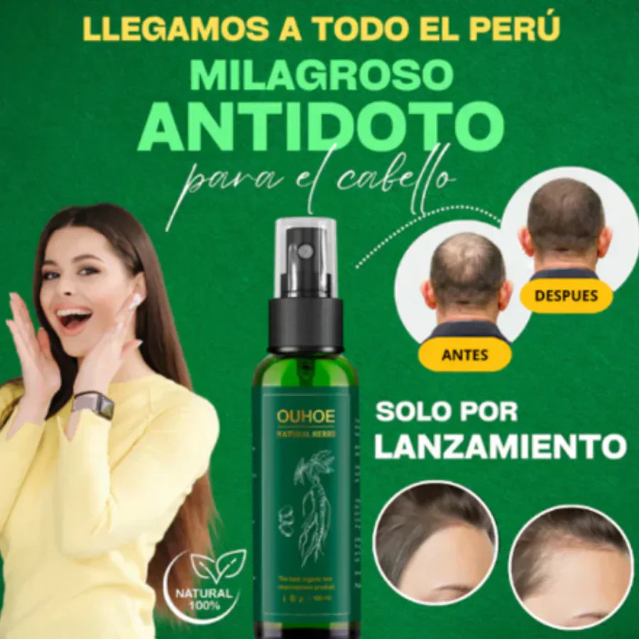 OUHOE - CRECIMIENTO Y ANTI CAIDA CABELLO