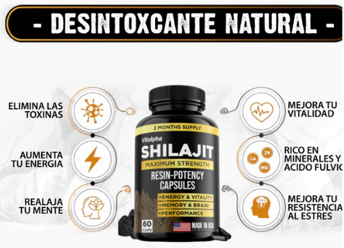 🌿✨Shilajit del Himalaya - Potenciador Sexual✨🌿 30 CAPSULAS