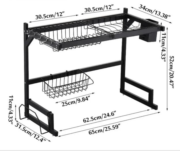 Escurridor Seca Platos Sobre lavador 65 cm - Chapin™