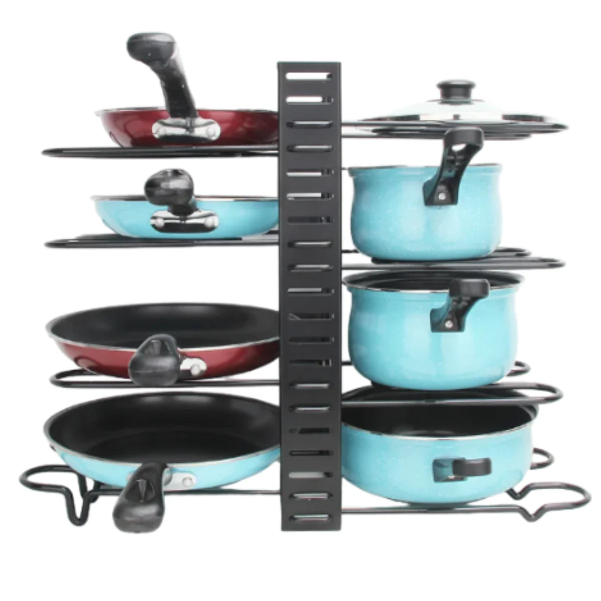 Organizador de ollas tapas vertical de acero - Chapin