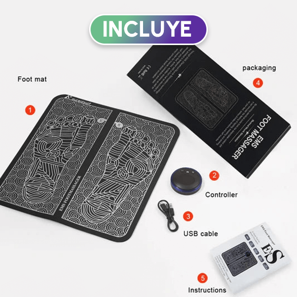 TAPETE MASAJEADOR TERAPÉUTICO PARA PIES